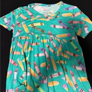 Posh Peanut Teal shirt size 5